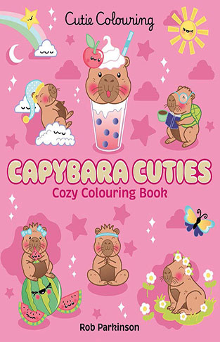 Capybara Cuties Colouring Book